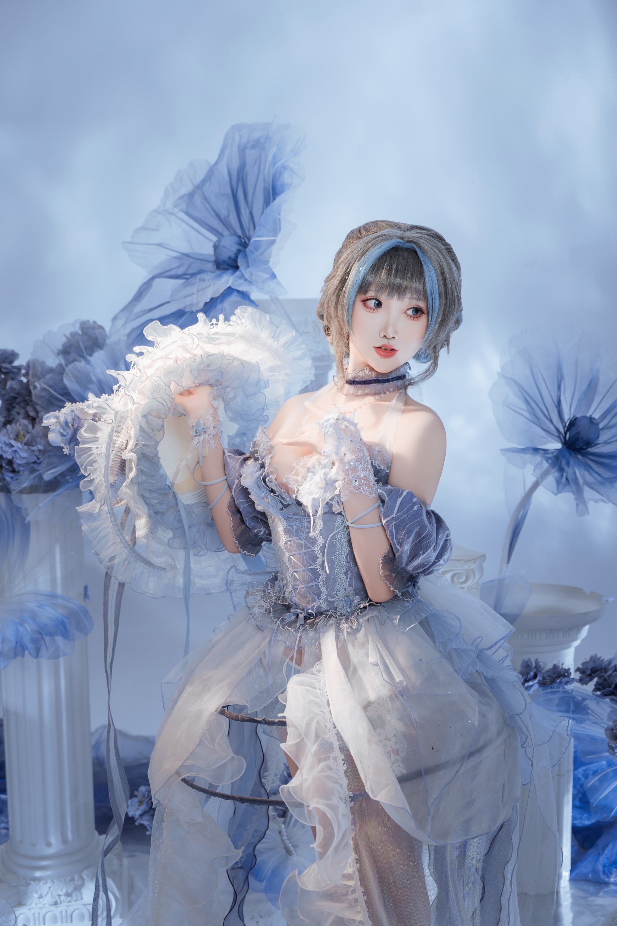 图片[1]-面饼仙儿 – NO.143 碧蓝航线 柴郡礼服[21P]-XikXak